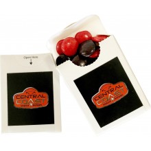 Flip Lid Cardboard Box with Choc Beans 25g